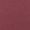 vidaXL bordó dönthető szövet fotel