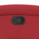 vidaXL piros műbőr dönthető fotel