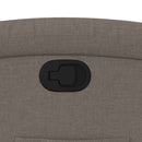 vidaXL tópszínű szövet dönthető fotel