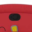 vidaXL piros műbőr dönthető masszázsfotel