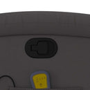 vidaXL szürke valódi bőr dönthető masszázsfotel