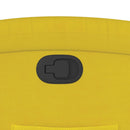 vidaXL sárga bársony dönthető fotel