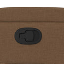 vidaXL barna szövet dönthető szék