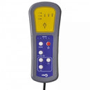 vidaXL barna szövet dönthető masszázsfotel