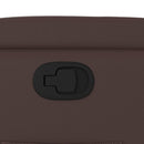 vidaXL barna műbőr dönthető fotel