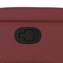 vidaXL bordó műbőr dönthető fotel