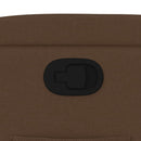 vidaXL barna szövet dönthető szék