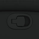 vidaXL fekete műbőr dönthető fotel