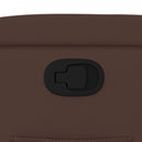 vidaXL barna műbőr dönthető fotel