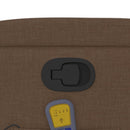 vidaXL barna szövet dönthető masszázsfotel