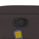 vidaXL sötétbarna szövet dönthető masszázsfotel