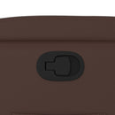 vidaXL barna műbőr dönthető fotel