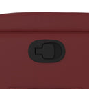 vidaXL bordó műbőr dönthető fotel