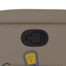 vidaXL kávészínű műbőr dönthető masszázsfotel