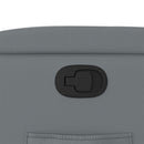 vidaXL szürke műbőr dönthető fotel