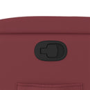 vidaXL bordó műbőr dönthető fotel