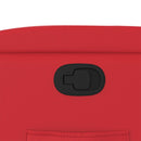 vidaXL piros műbőr dönthető fotel