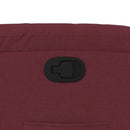 vidaXL bordó dönthető szövet fotel