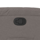 vidaXL tópszínű szövet dönthető fotel