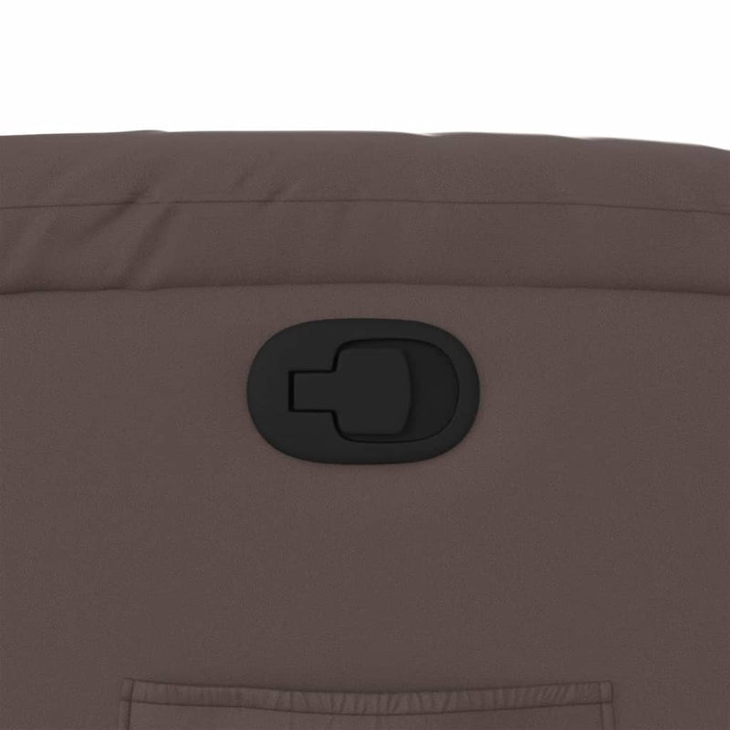 vidaXL barna műbőr dönthető fotel