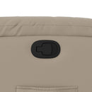 vidaXL kávészínű műbőr dönthető fotel