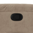 vidaXL tópszínű mikroszálas szövet dönthető fotel