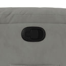 vidaXL világosszürke mikroszálas szövet dönthető fotel