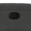 vidaXL sötétszürke mikroszálas szövet dönthető fotel