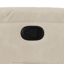 vidaXL bézs mikroszálas szövet dönthető fotel