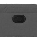 vidaXL sötétszürke szövet dönthető fotel