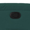 vidaXL sötétzöld szövet dönthető fotel