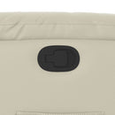 vidaXL krémszínű műbőr dönthető fotel