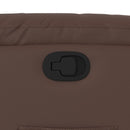 vidaXL barna műbőr dönthető fotel