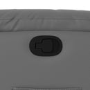 vidaXL szürke műbőr dönthető fotel