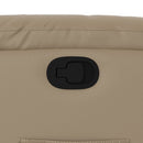 vidaXL kávészínű műbőr dönthető fotel