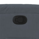 vidaXL sötétszürke bársony dönthető fotel