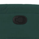 vidaXL sötétzöld bársony dönthető fotel