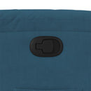 vidaXL kék bársony dönthető fotel