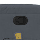 vidaXL sötétszürke bársony dönthető masszázsfotel