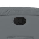 vidaXL szürke műbőr dönthető fotel