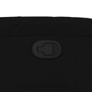 vidaXL fekete szövet dönthető fotel