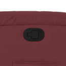 vidaXL bordó műbőr dönthető fotel