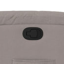 vidaXL tópszínű szövet dönthető fotel