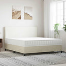 vidaXL zsákrugós matrac közepesen kemény 180 x 200 cm