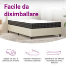 vidaXL Bonnell rugós matrac közepes méretű 140 x 200 cm