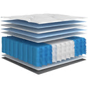 vidaXL közepes zsebrugós matrac 160 x 200 cm