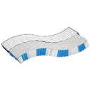 vidaXL közepes keménységű zsebrugós matrac 140 x 190 cm