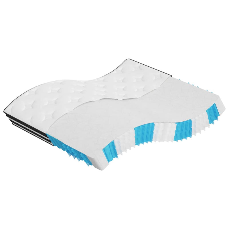 vidaXL közepes zsebrugós matrac 160 x 200 cm