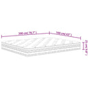 vidaXL közepes zsebrugós matrac 160 x 200 cm