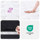 vidaXL közepes Bonnell rugós matrac 90x200 cm